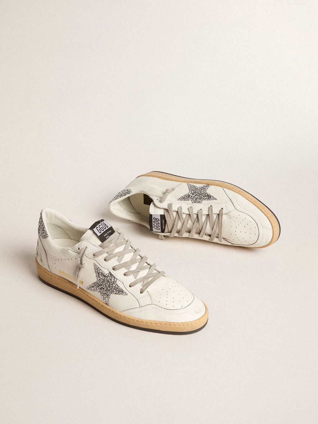 Men's Ball Star Wishes in nappa leather with glitter star and heel tab