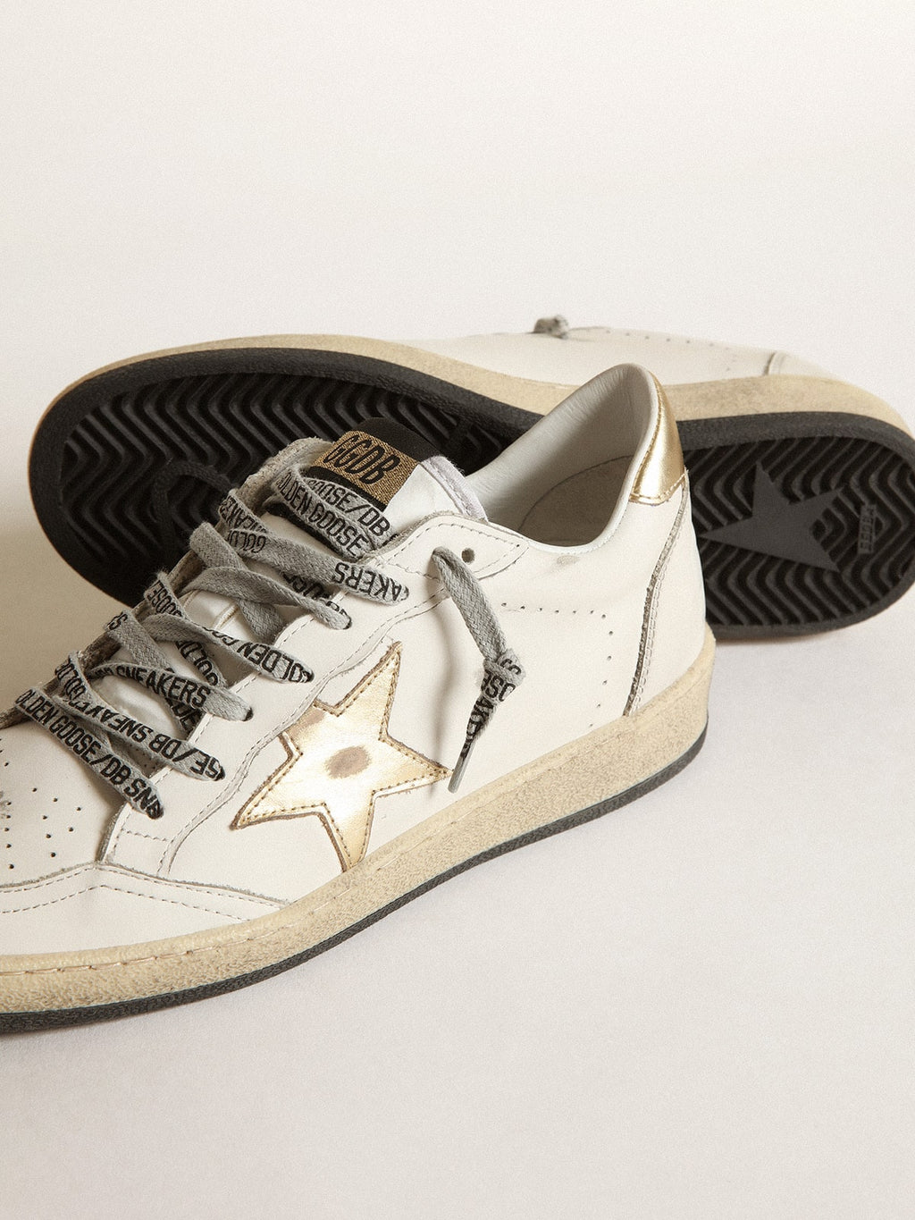 Women's Ball Star with gold star and heel tab