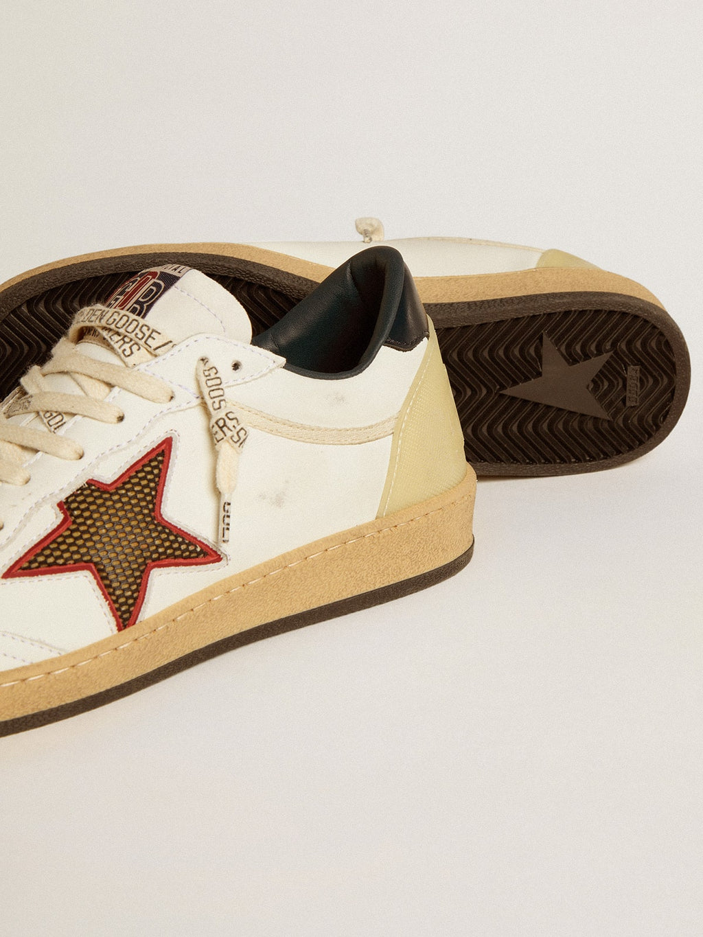 Women’s Ball Star LTD with mesh star and midnight blue leather heel tab